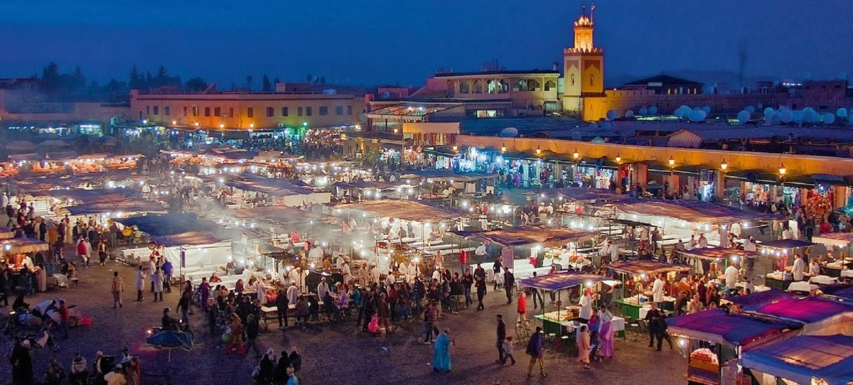 Marrakech medina excursion